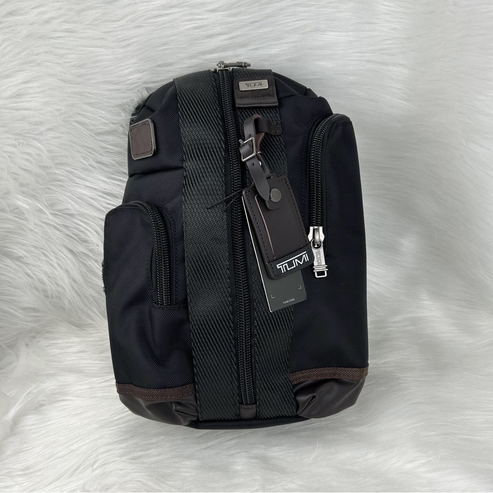 Tumi Alpha Bravo Monterey Sling Shoulder Bag Black